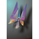 Mariposa -digital (4562 x 6933 pp), año 2008.